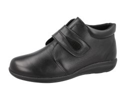 Womens Wide Fit Touch Fastening Boots - Ferry