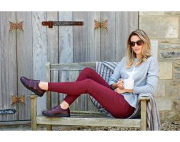 Womens Wide Fit Touch Fastening Trainers - Grasshopper