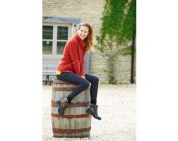 Womens Wide Fit Calf Length Boots - Rainbow